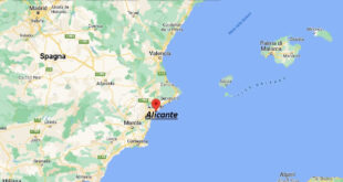 Dove si trova Alicante Spagna