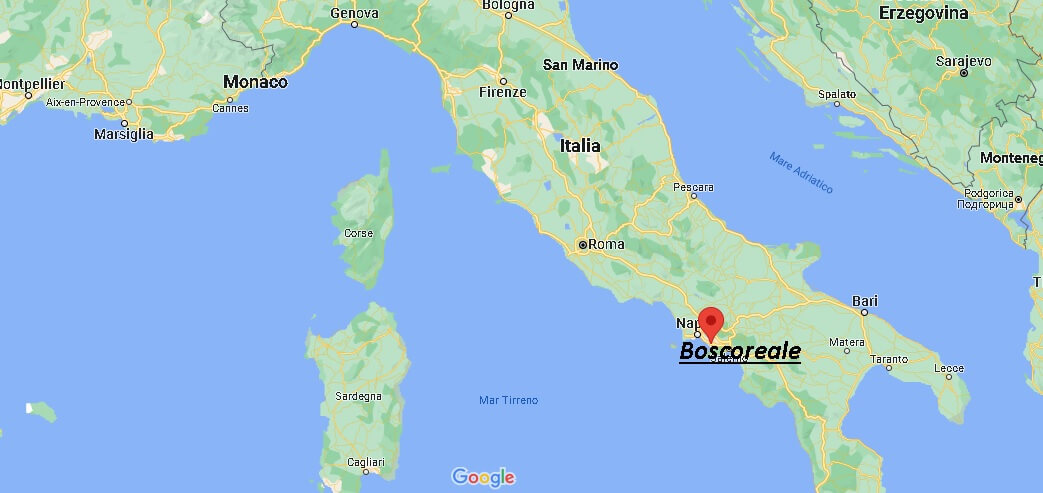 Dove si trova Boscoreale Italia