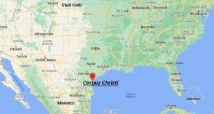 Dove si trova Corpus Christi Stati Uniti? Mappa Corpus Christi