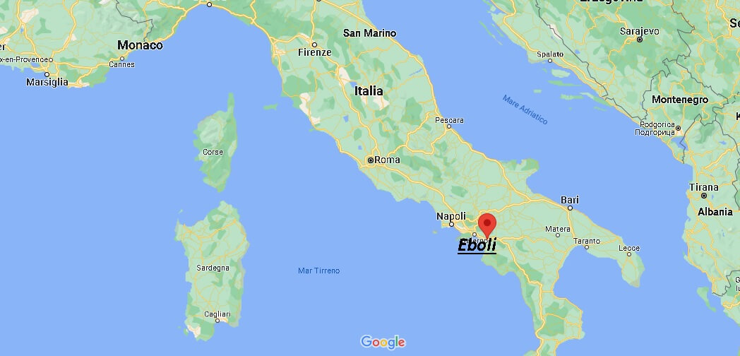Dove si trova Eboli Italia