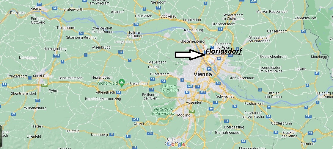 Dove si trova Floridsdorf Austria? Mappa Floridsdorf