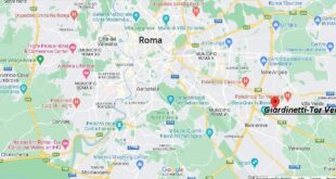 Dove si trova Giardinetti-Tor Vergata Italia? Mappa Giardinetti-Tor Vergata