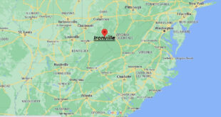 Dove si trova Ironville Stati Uniti? Mappa Ironville