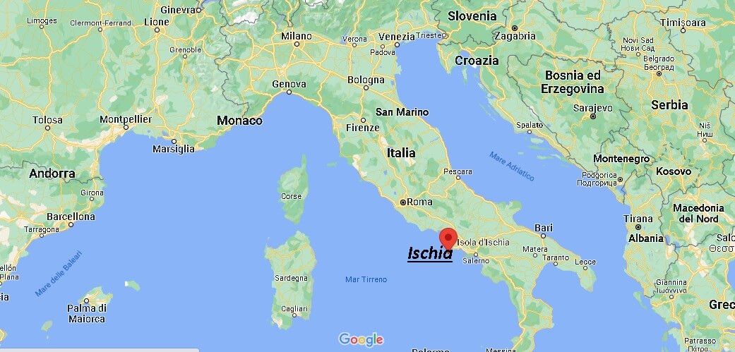 Dove si trova Ischia Italia