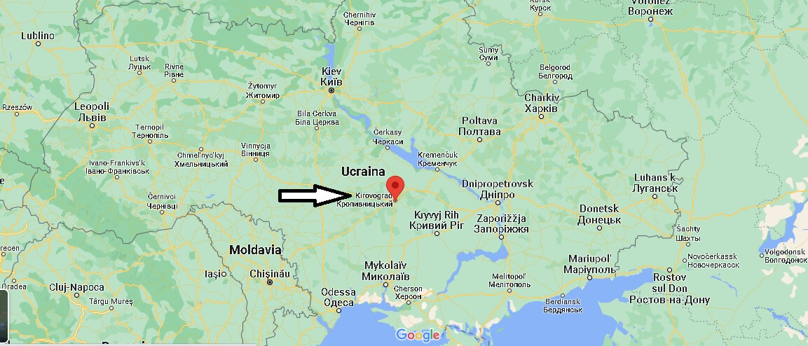 Dove si trova Kirovograd Ucraina