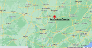 Dove si trova Lexington-Fayette Stati Uniti