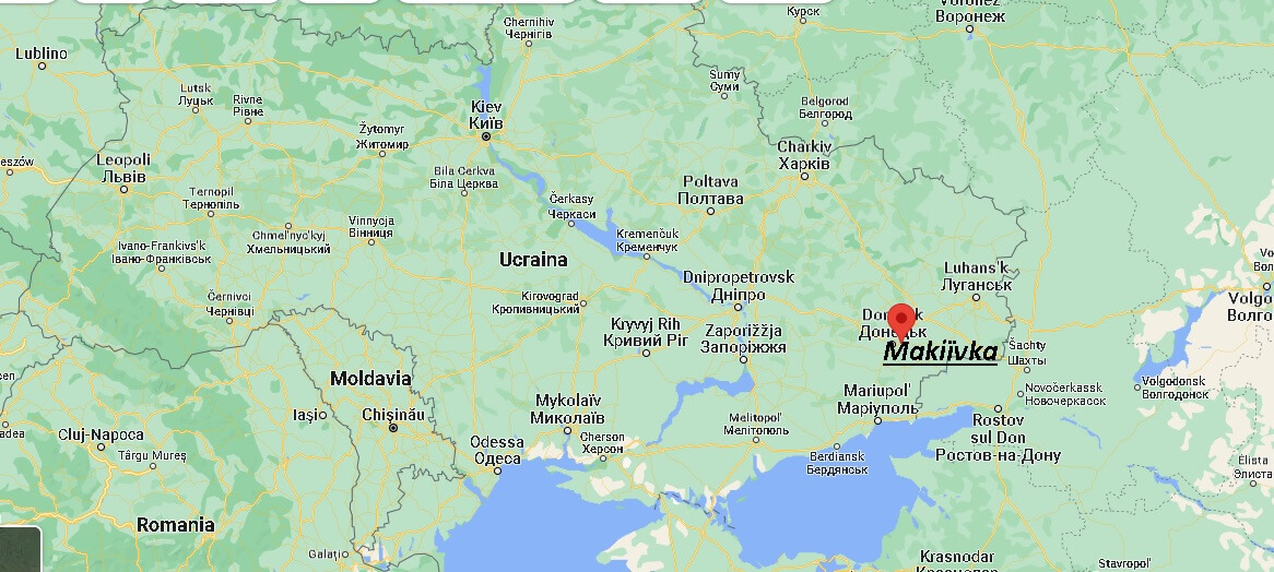 Dove si trova Makiïvka Ucraina