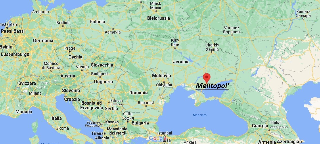 Dove si trova Melitopol' Ucraina