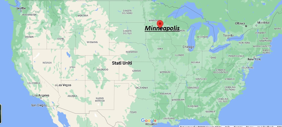 Dove si trova Minneapolis Stati Uniti