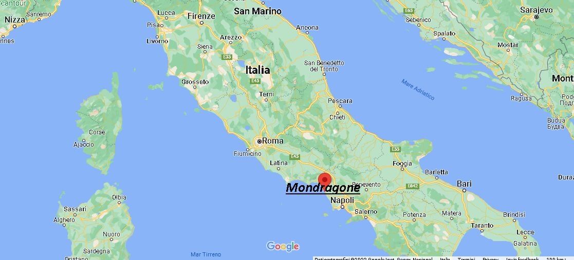 Dove si trova Mondragone Italia