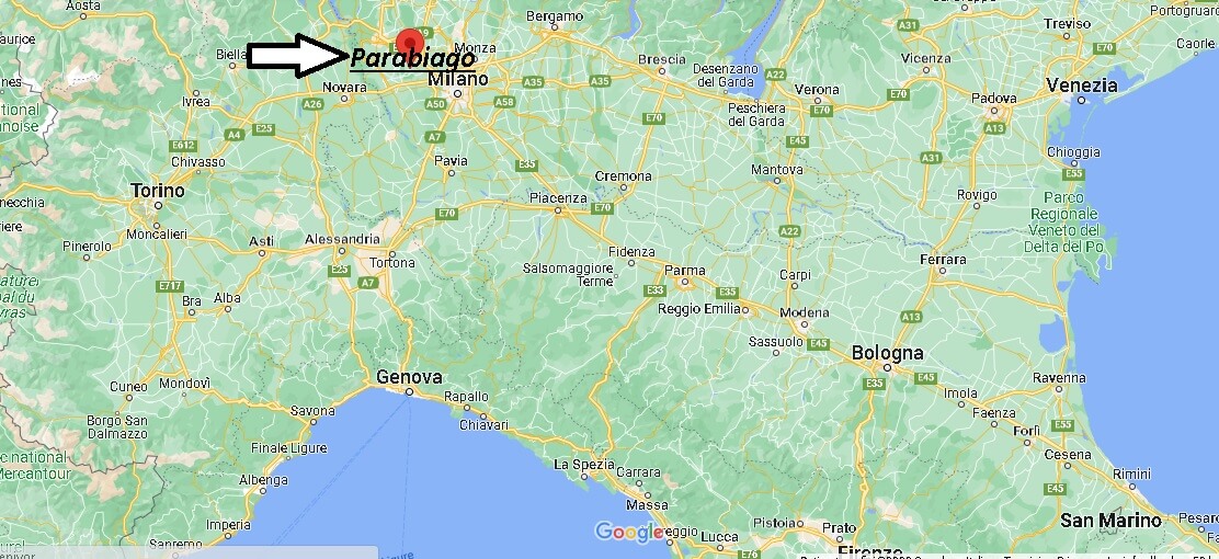 Dove si trova Parabiago Italia
