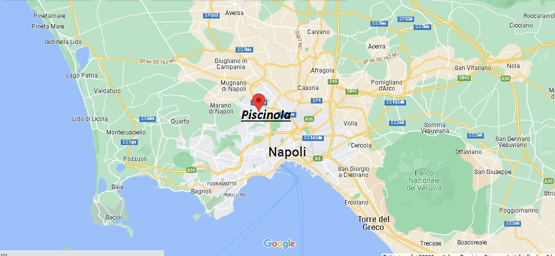 Dove si trova Piscinola Italia