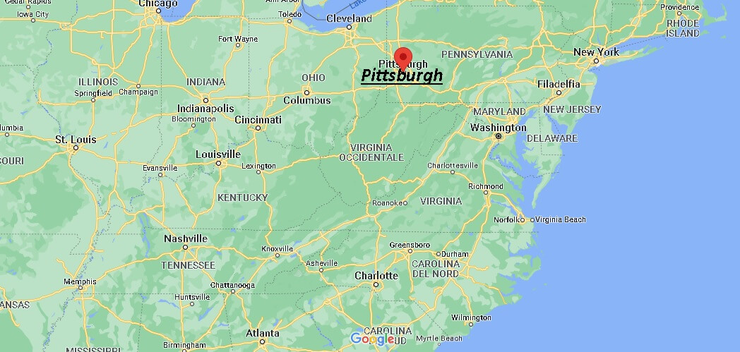 Dove si trova Pittsburgh Stati Uniti