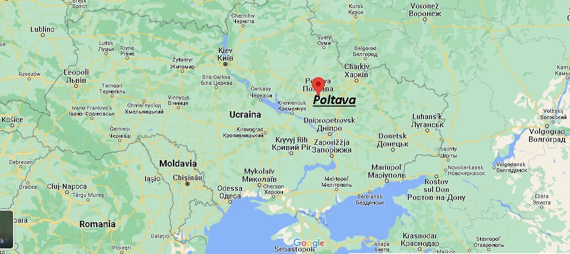 Dove si trova Poltava Ucraina
