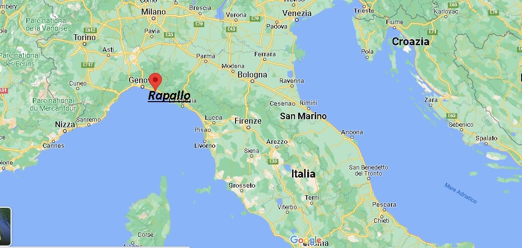 Dove si trova Rapallo Italia