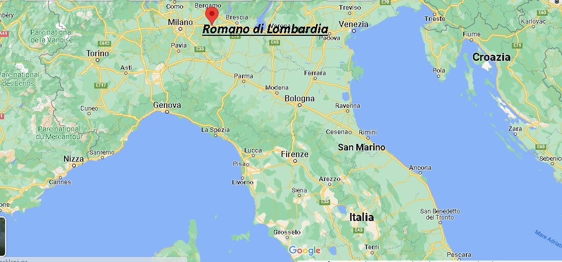 Dove si trova Romano di Lombardia Italia