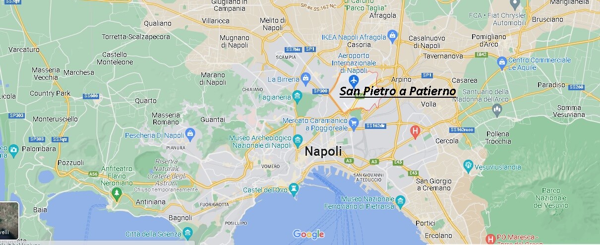 Dove si trova San Pietro a Patierno Italia