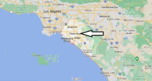 Dove si trova Santa Ana Stati Uniti? Mappa Santa Ana