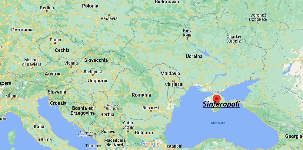 Dove si trova Sinferopoli Ucraina