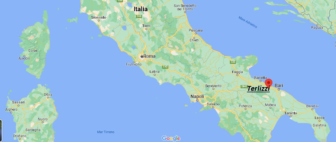 Dove si trova Terlizzi Italia