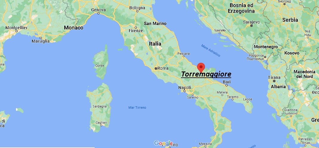Dove si trova Torremaggiore Italia
