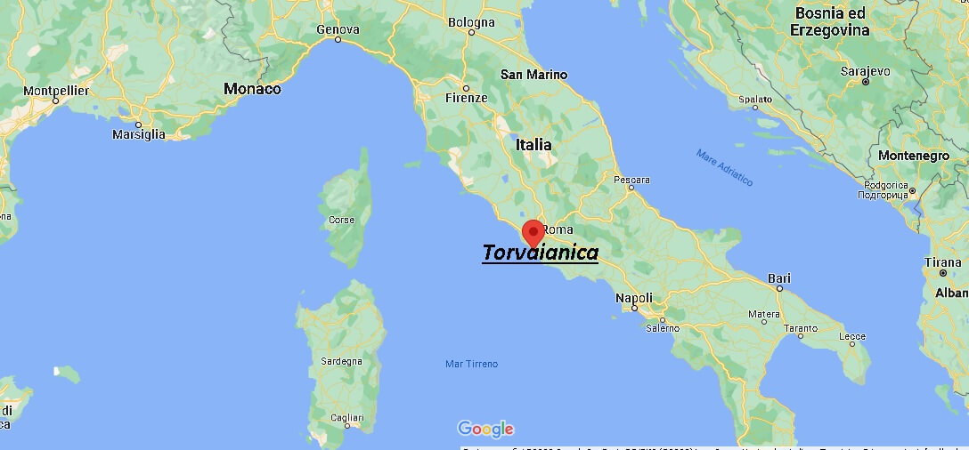 Dove si trova Torvaianica Italia