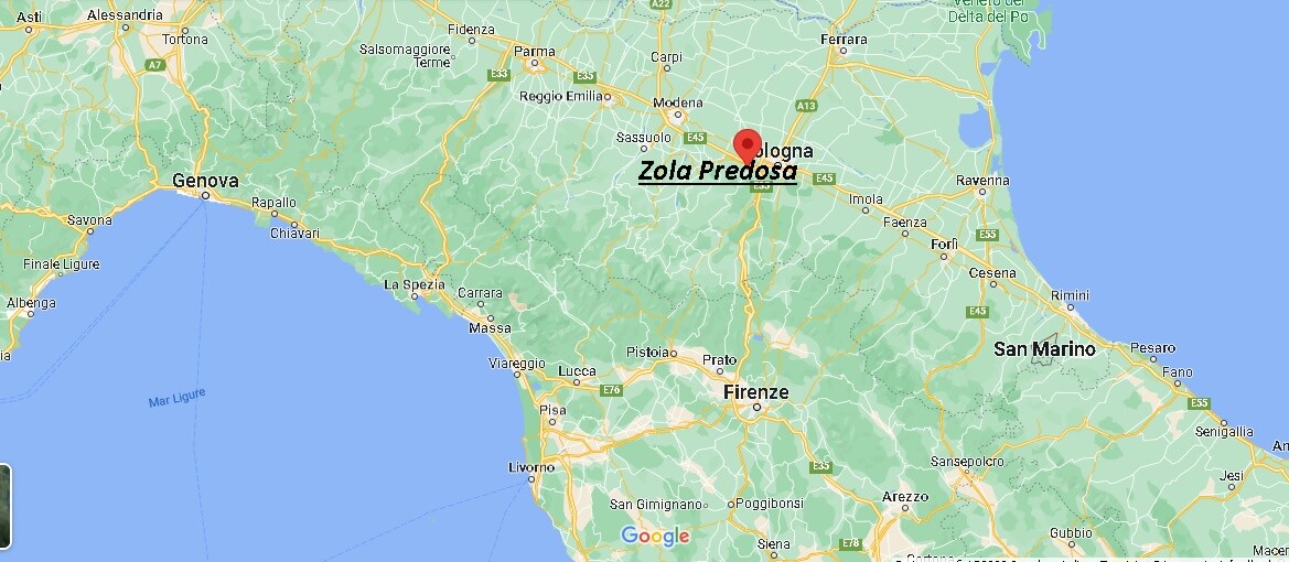 Dove si trova Zola Predosa Italia
