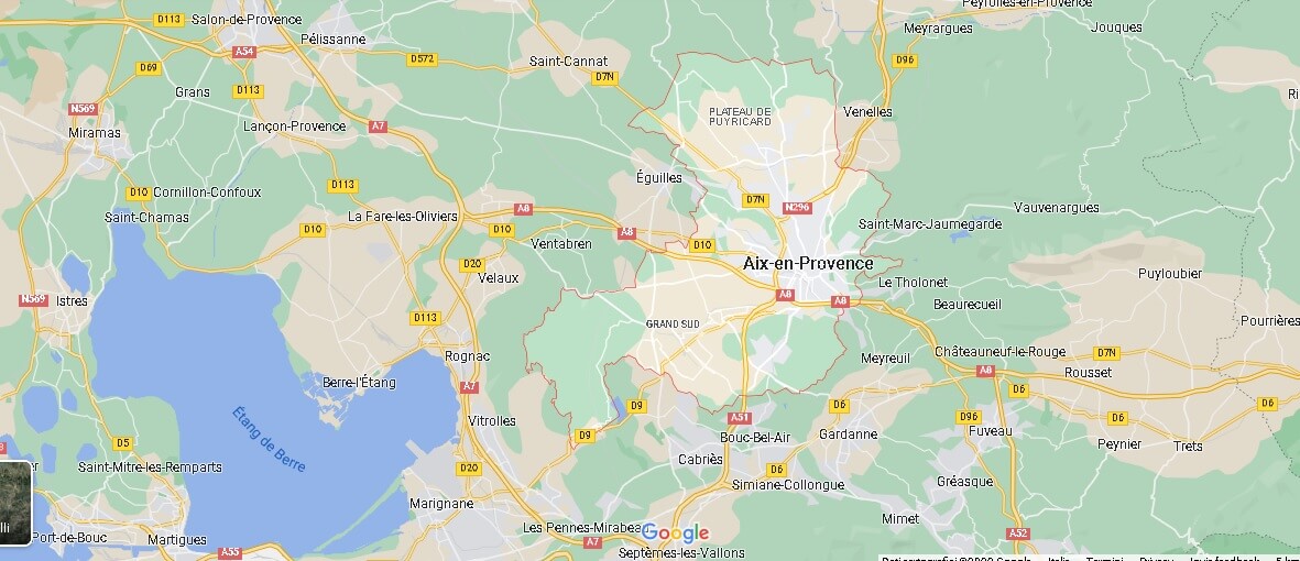 Dove sta Aix-en-Provence