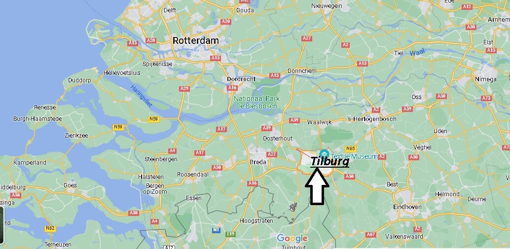 In che regione si trova Tilburg