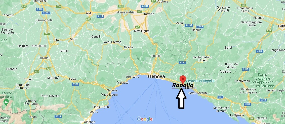 In quale regione si trova Rapallo