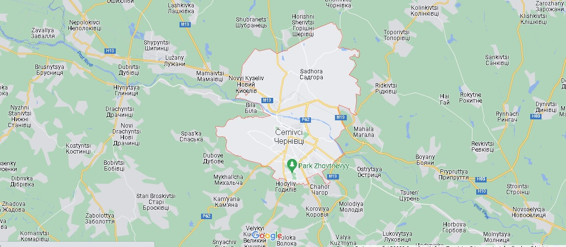 Mappa Černivci