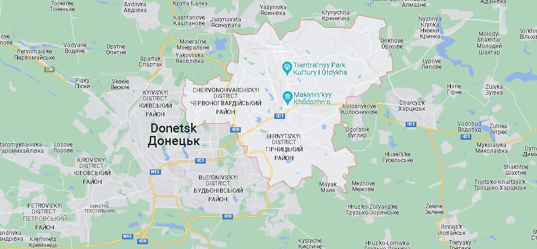 Mappa Makiïvka