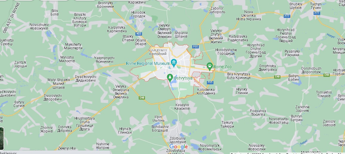 Mappa Rivne