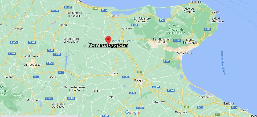 Mappa Torremaggiore