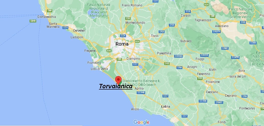 Mappa Torvaianica
