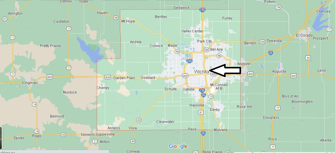 Mappa Wichita