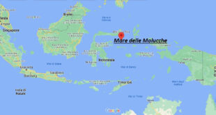 Dove si trova Mare delle Molucche