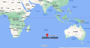 Dove si trova Oceano Indiano