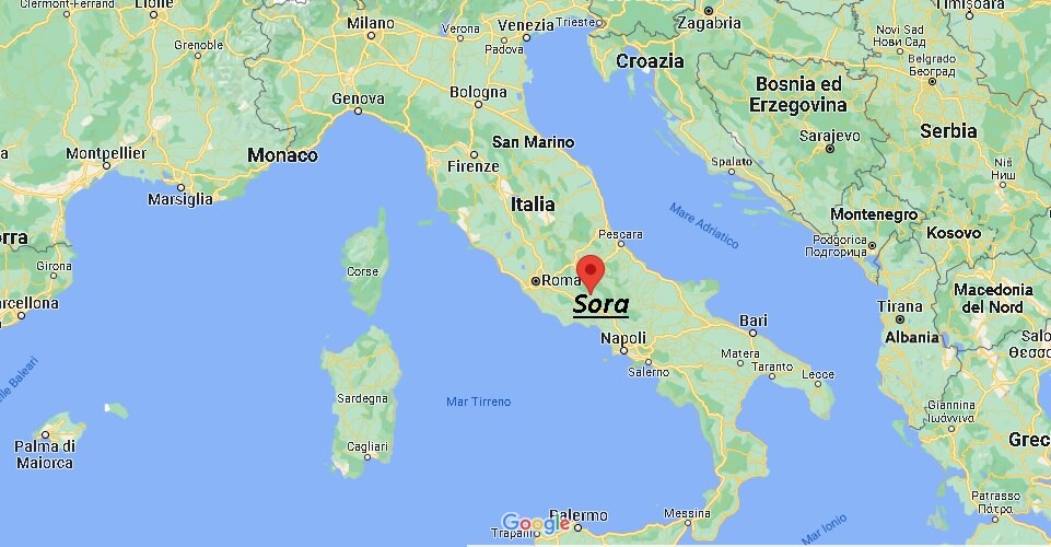 Dove si trova Sora Italia
