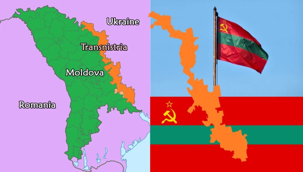 Dove si trova Transnistria