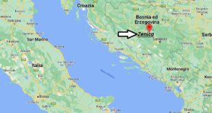 Dove si trova Zenica Bosnia-Erzegovina? Mappa Zenica