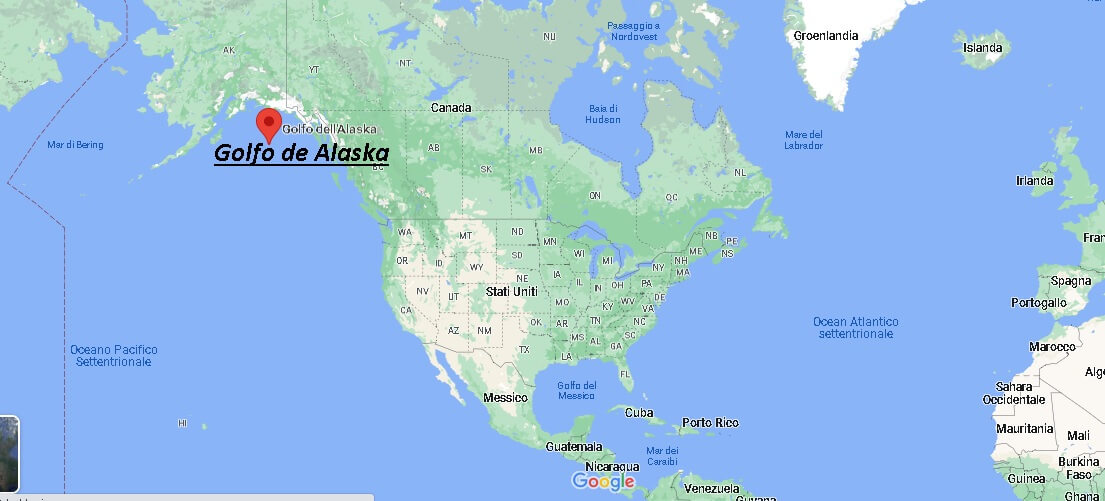Dove si trova il Golfo dell'Alaska
