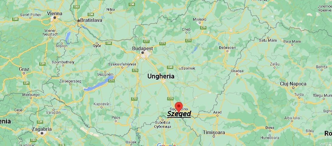 Mappa Szeged