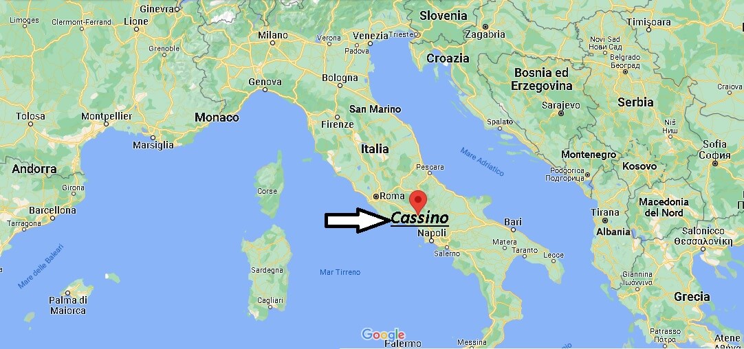 Dove si trova Cassino Italia