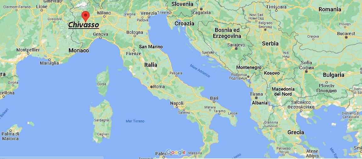 Dove si trova Chivasso Italia