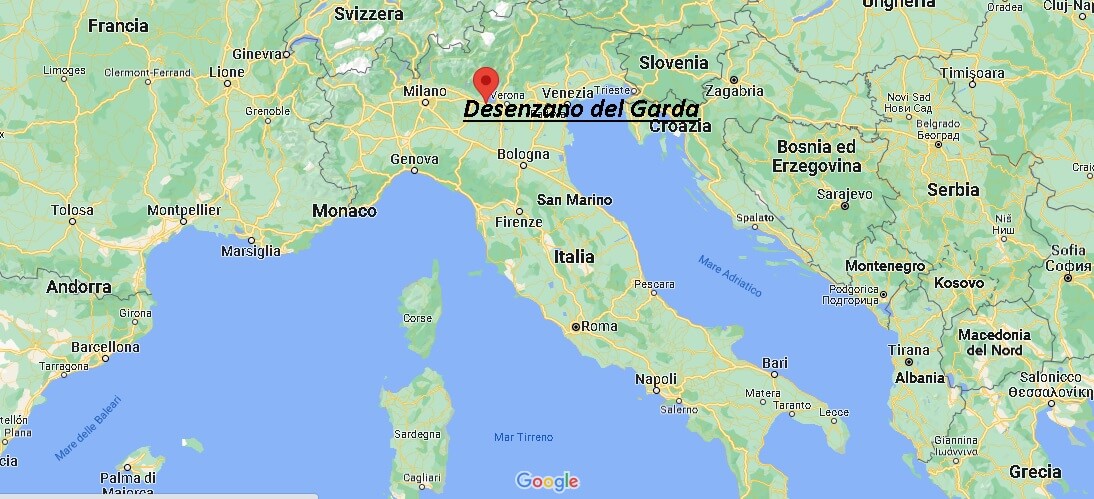 Dove si trova Desenzano del Garda Italia