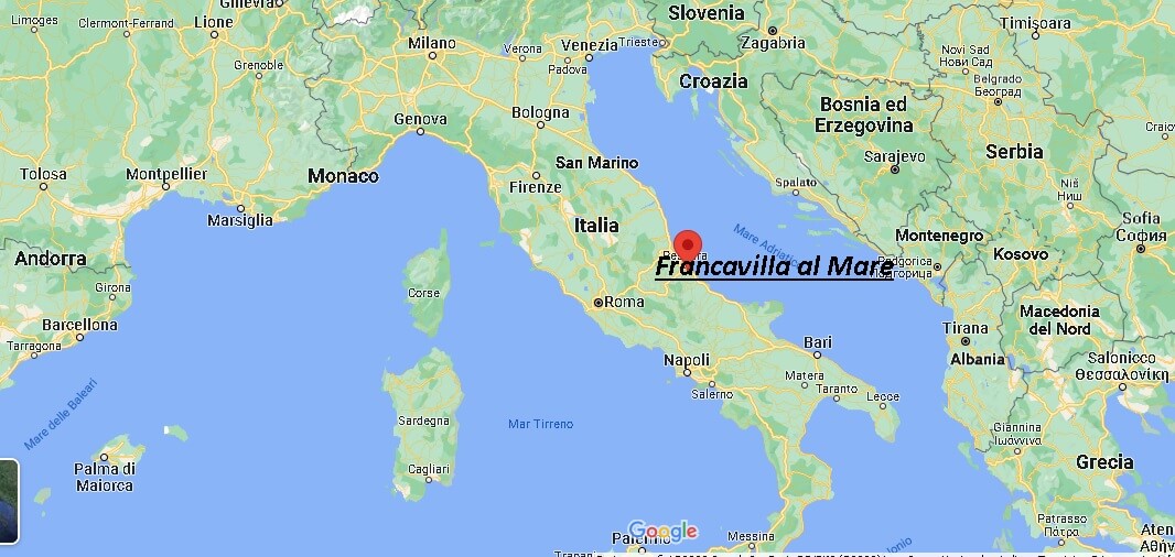 Dove si trova Francavilla al Mare Italia
