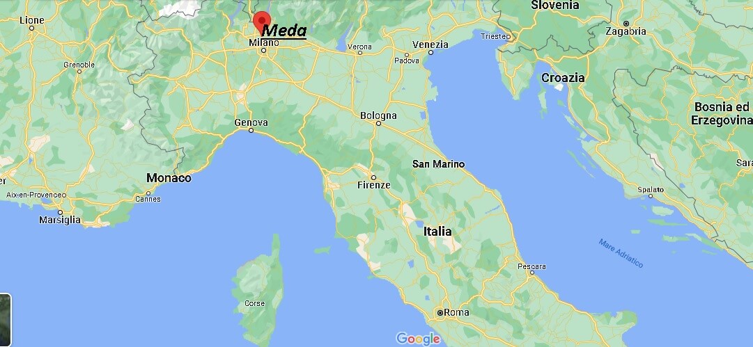 Dove si trova Meda Italia
