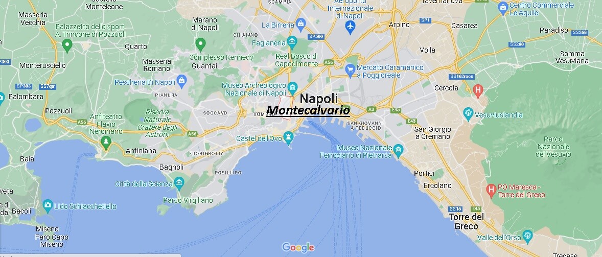 Dove si trova Montecalvario Italia