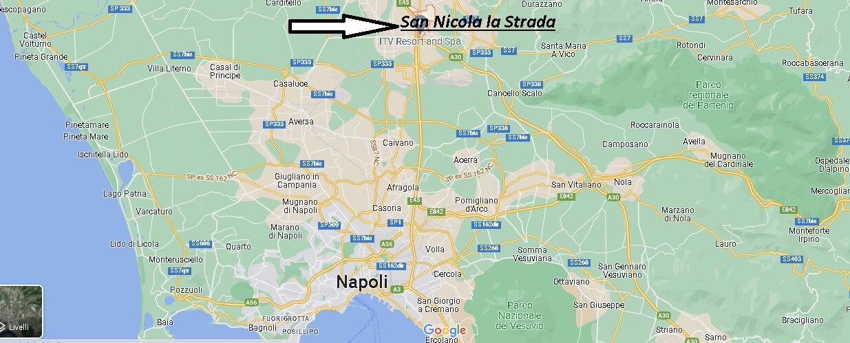 Dove si trova San Nicola la Strada Italia
